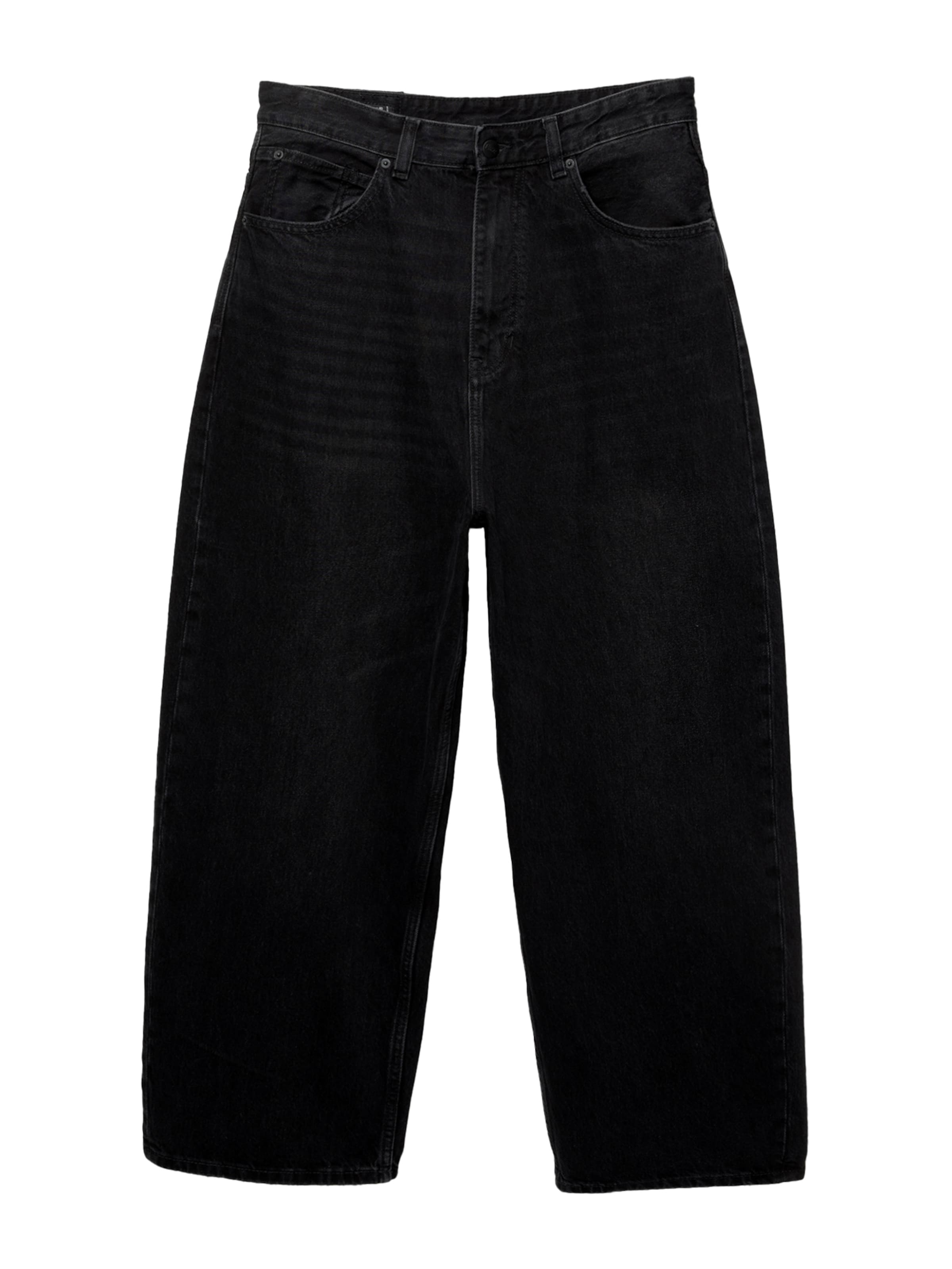 Jean Pull&Bear en noir : devant