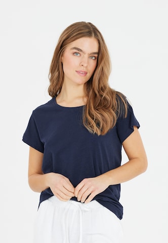 Cruz T-Shirt 'Liona' in Blau: predná strana