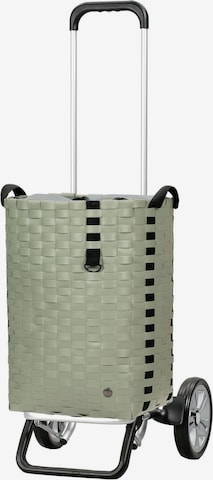 Andersen Shopper Einkaufstrolley 'Silja' in Grün: Vorderseite