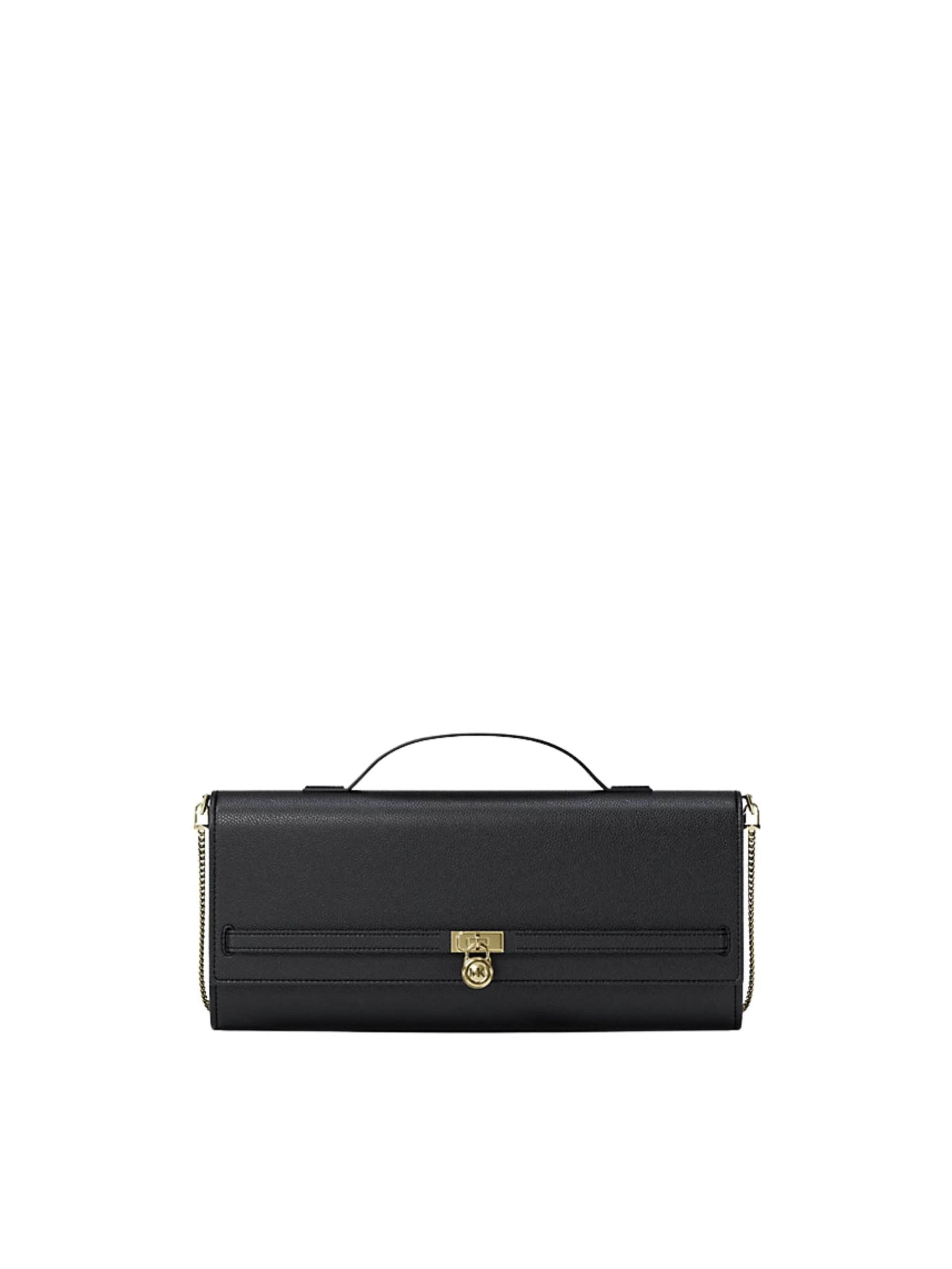 Michael Kors Shoulder Bag 'MICHAEL KORS HAMILTON MODERNE HANDBAG BORSA' in Black: front