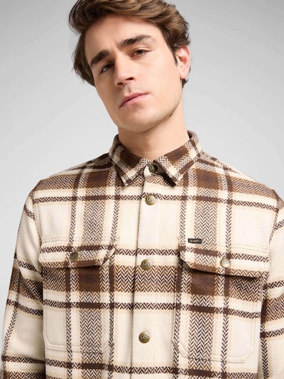 Lee Button Up Shirt 'Relaxed Overshirt' in Beige, Item view