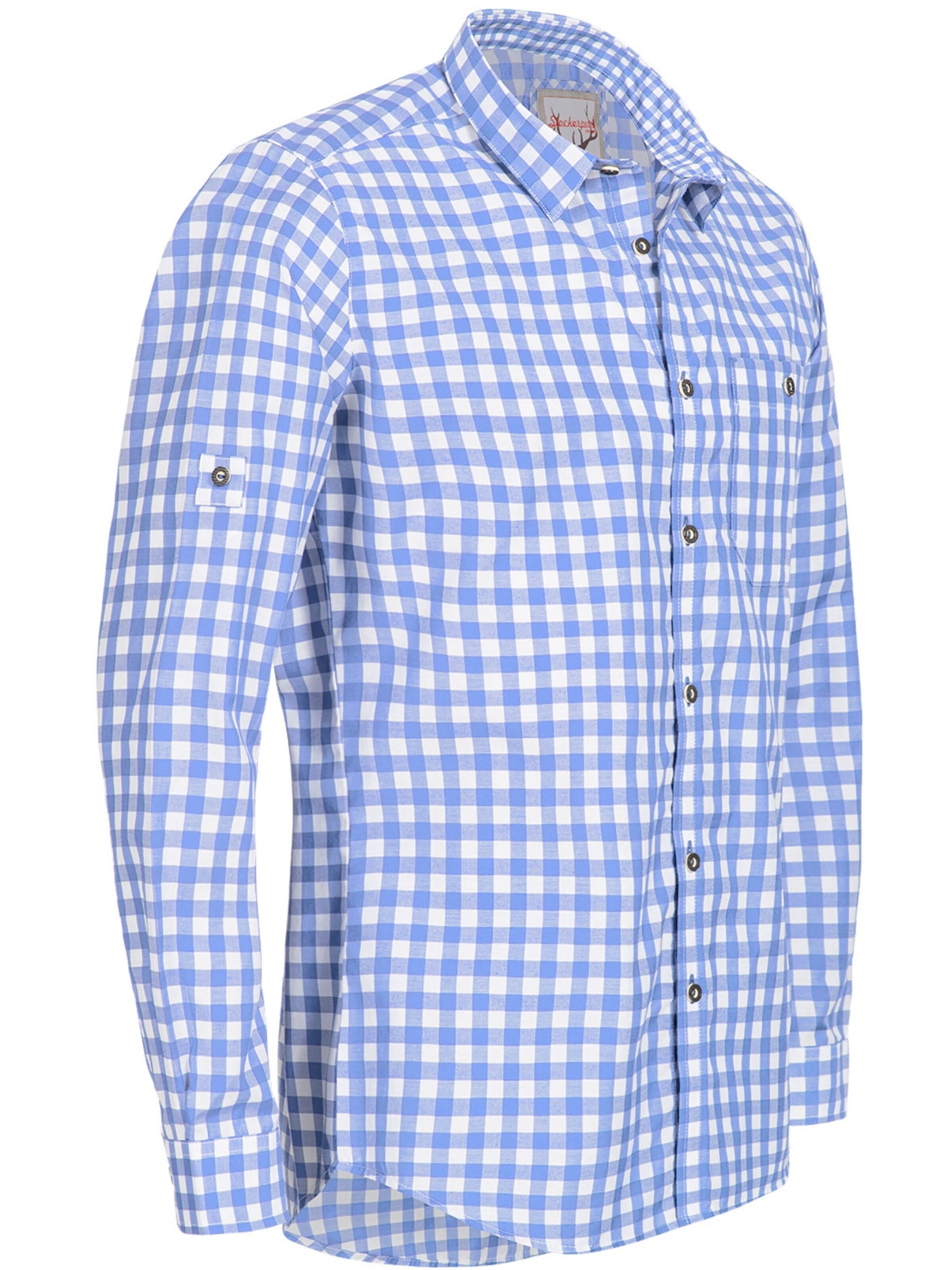 Regular fit Camicia per costume tradizionale 'Franzl' di STOCKERPOINT in blu