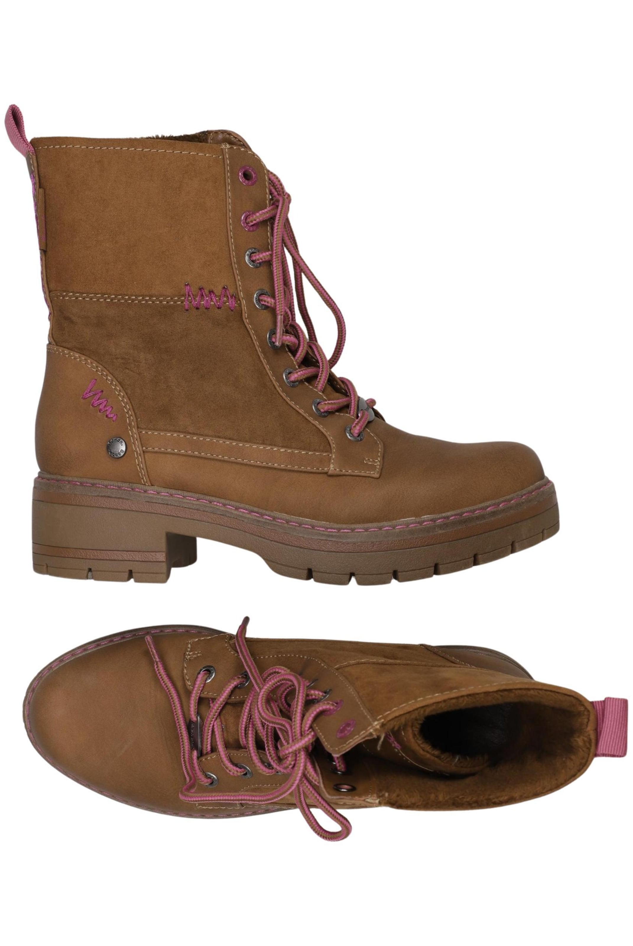 BENCH Stiefelette 37 in Braun: Vorderseite