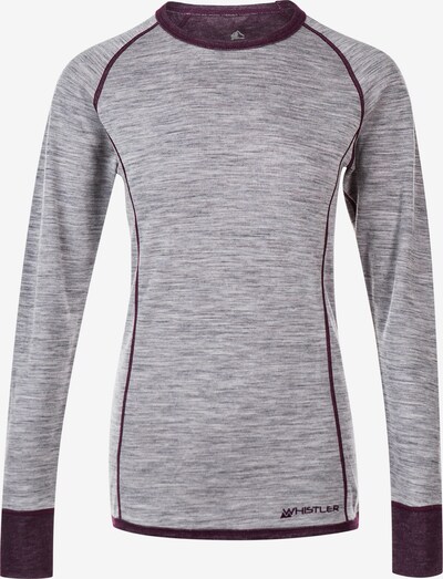 Whistler Ski- und Sportunterhemd 'BRANDI' in grau / lila, Produktansicht