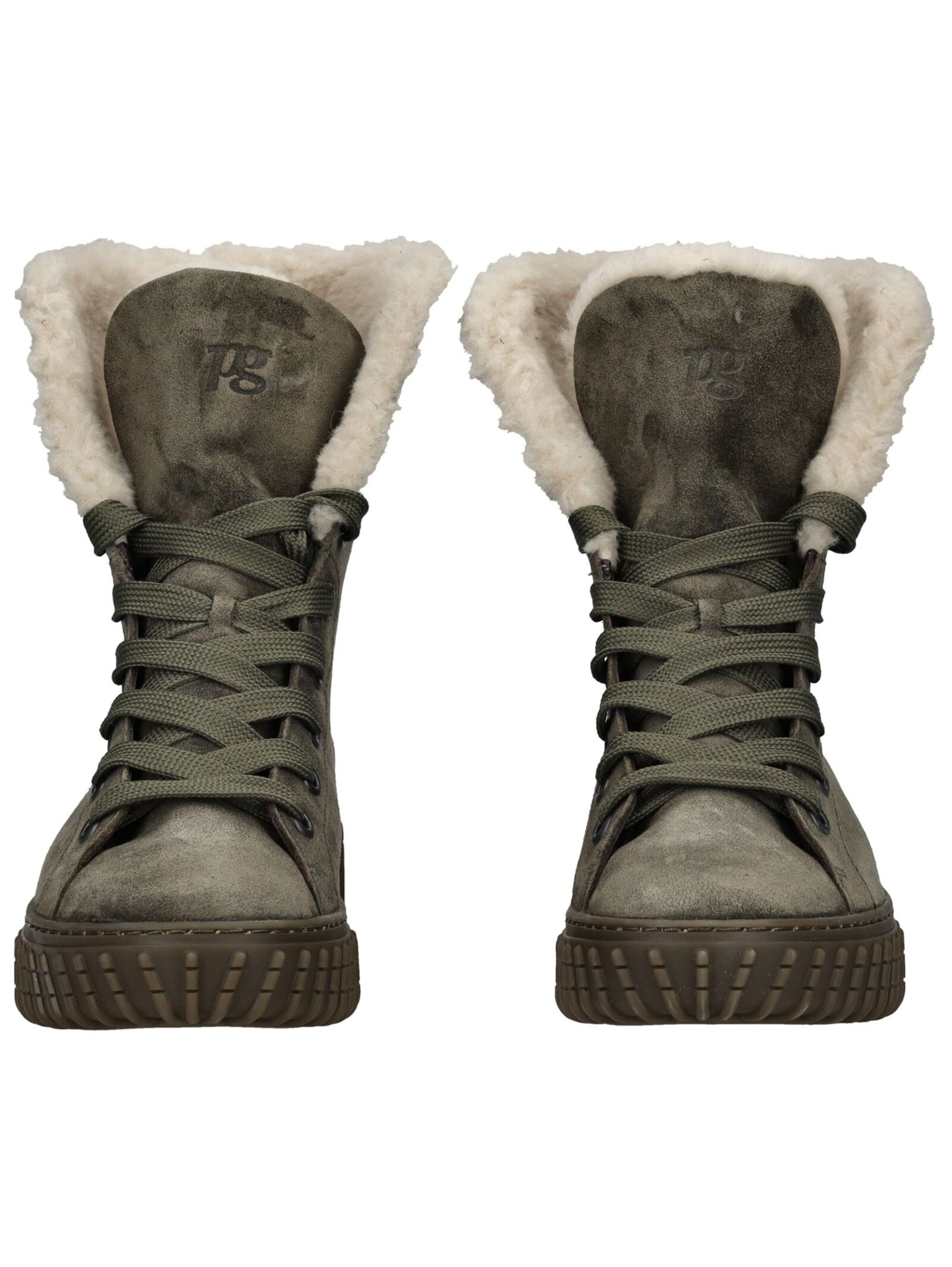 Bottines à lacets Paul Green en vert