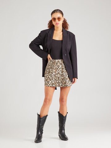 Gina Tricot - Falda en marrón