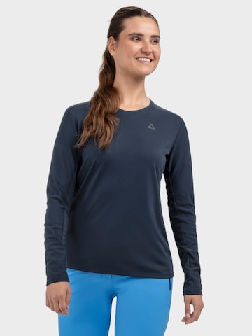 T-shirt fonctionnel 'Enixa' Schöffel en bleu : devant