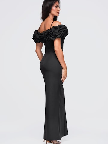 Ombre Evening dress in Black