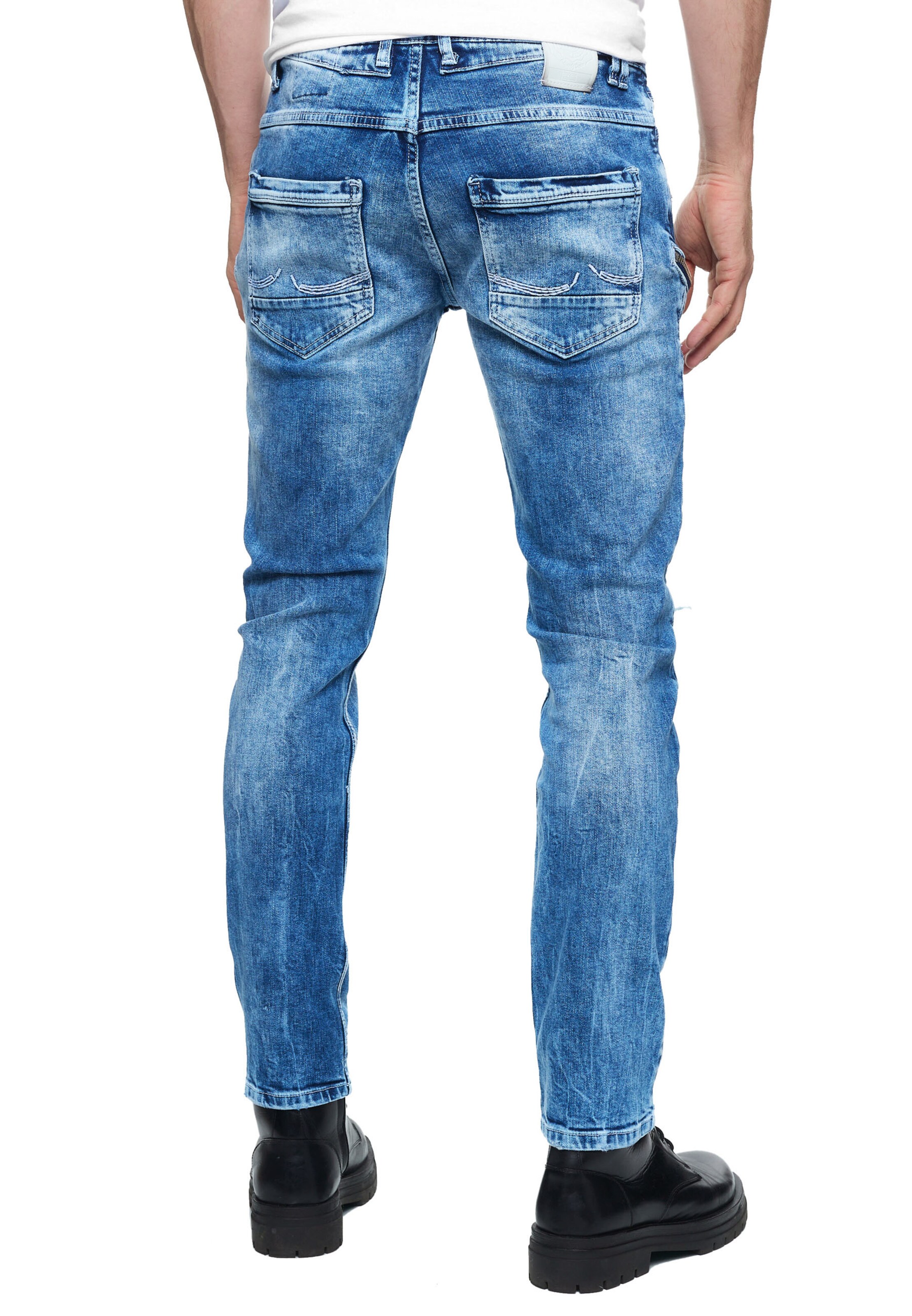 Rusty Neal Regular Jeanshose 'MORI' in Blau