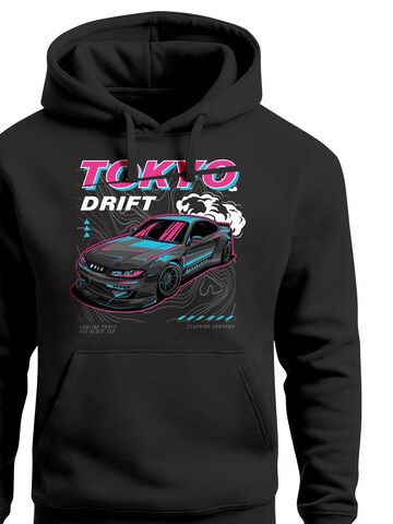 Neverless Sweatshirt 'Tokyo Drift' in Black