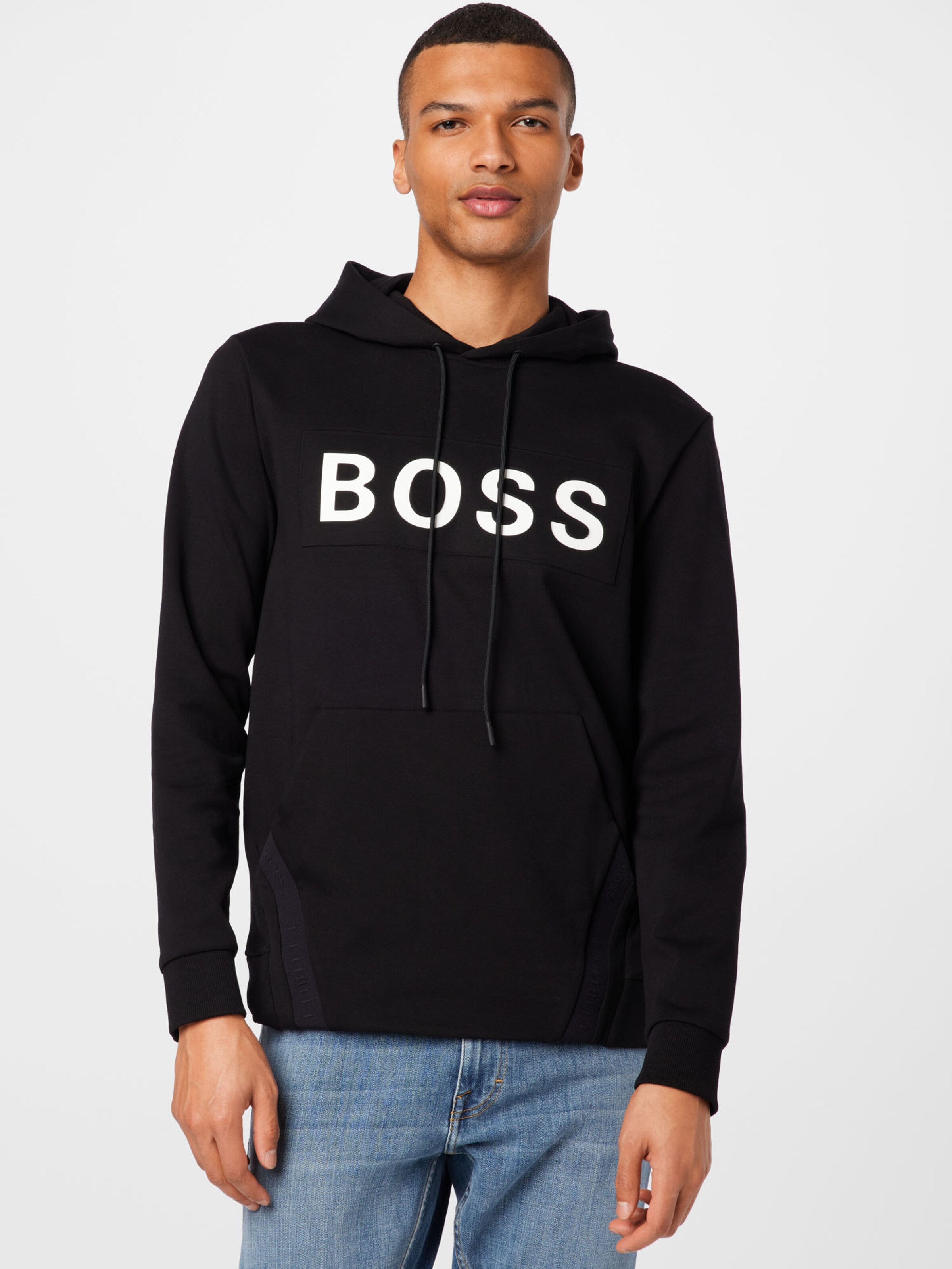Männer Große Größen BOSS Green Sweatshirt 'Soody 1' in Schwarz - AI86512 Männer Große Größen BOSS Green Sweatshirt 'Soody 1' in Schwarz - AI86512