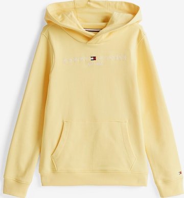 Sweat 'Essential' TOMMY HILFIGER en jaune : devant