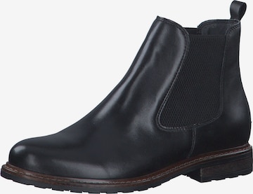 Tamaris Chelsea Boots in Black: front
