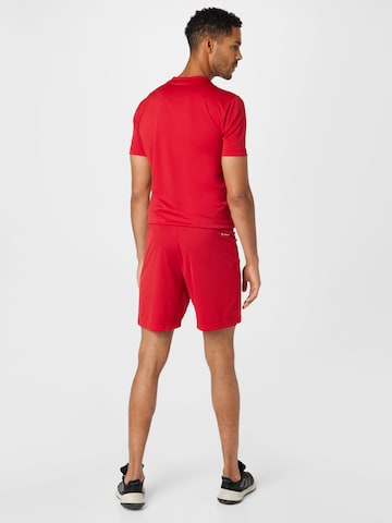 ADIDAS SPORTSWEAR Regular Workout Pants 'Entrada 22' in Red