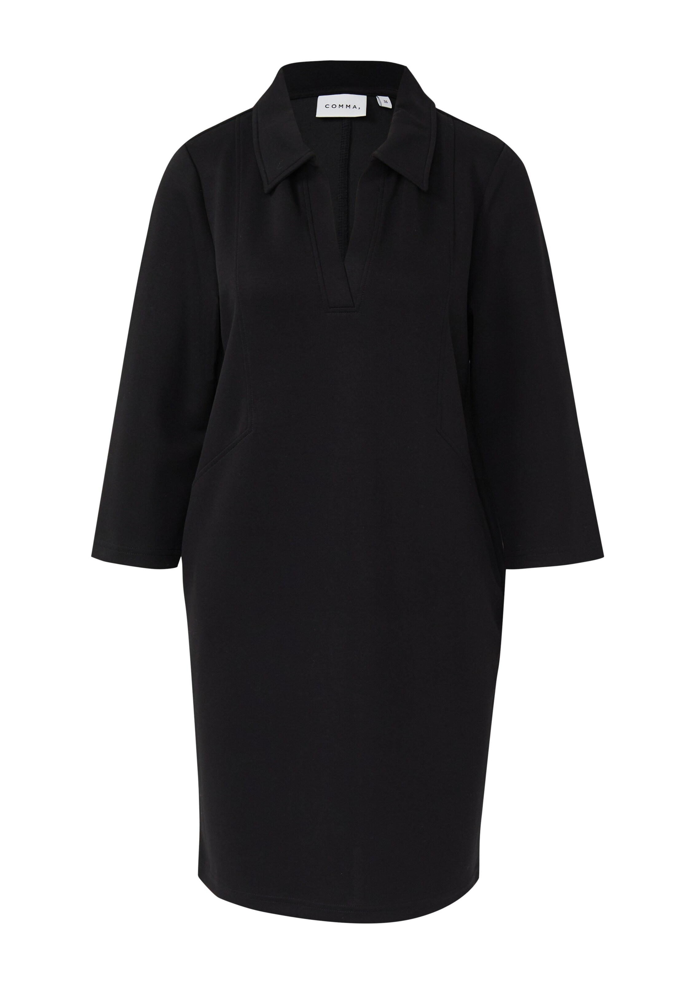 COMMA Kleid in schwarz, Produktansicht