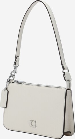 COACH - Mala de ombro em branco