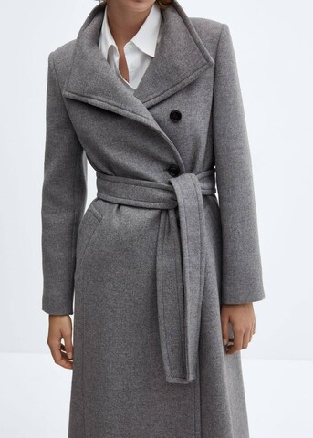 MANGO Between-Seasons Coat 'Sirenita' in Grey