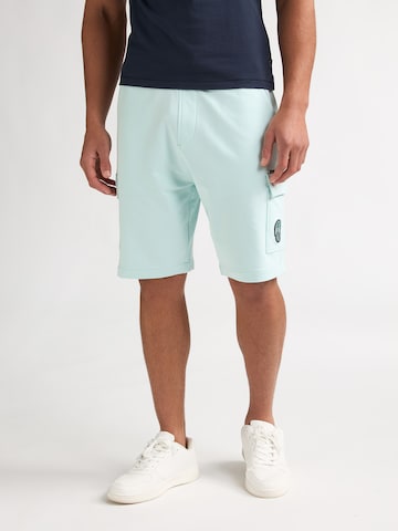 Petrol Industriesregular Cargo hlače - zelena boja: prednji dio