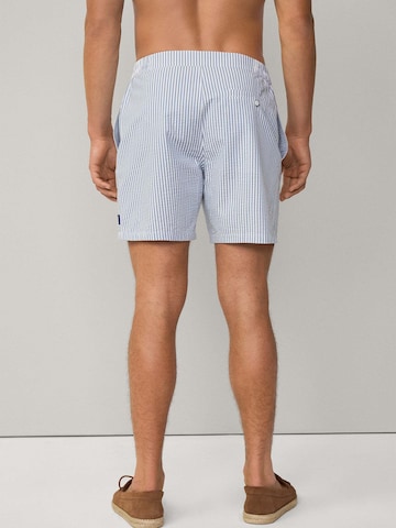 Hackett London Badeshorts in Blau
