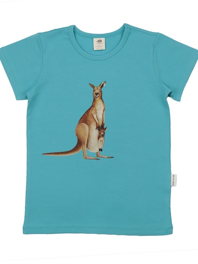 Walkiddy Shirt 'Walkiddy - Australian Animals T-Shirt' in 104 in Green, Item view