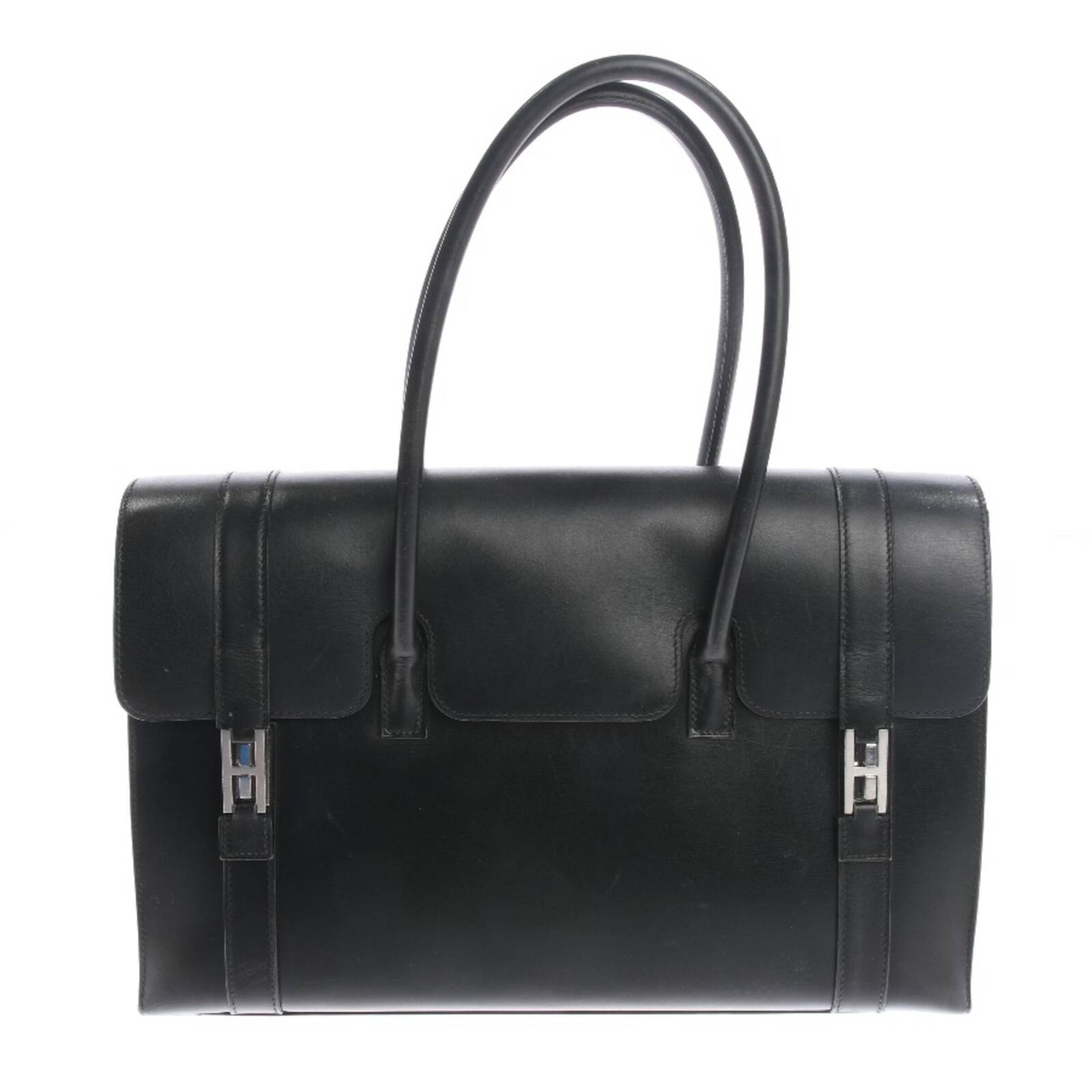 HERMÈS Handtasche One Size in Schwarz: Vorderseite