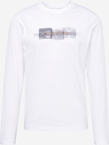 Calvin Klein - Camisa em branco: frente