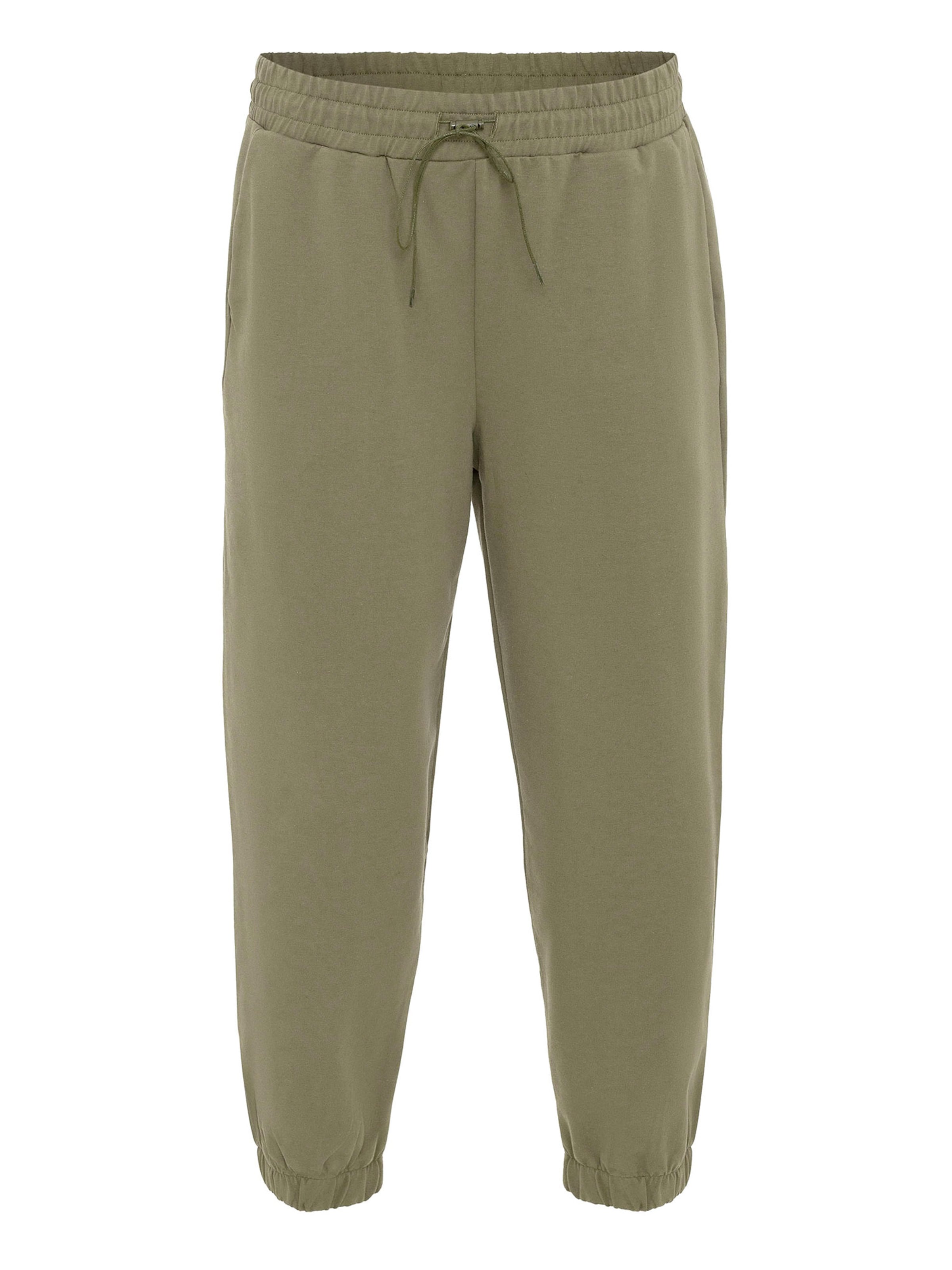 Anou Anou Zúžený strih Nohavice - Zelená: predná strana