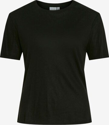 VILA Тениска 'VIALEXIA' в черно: отпред