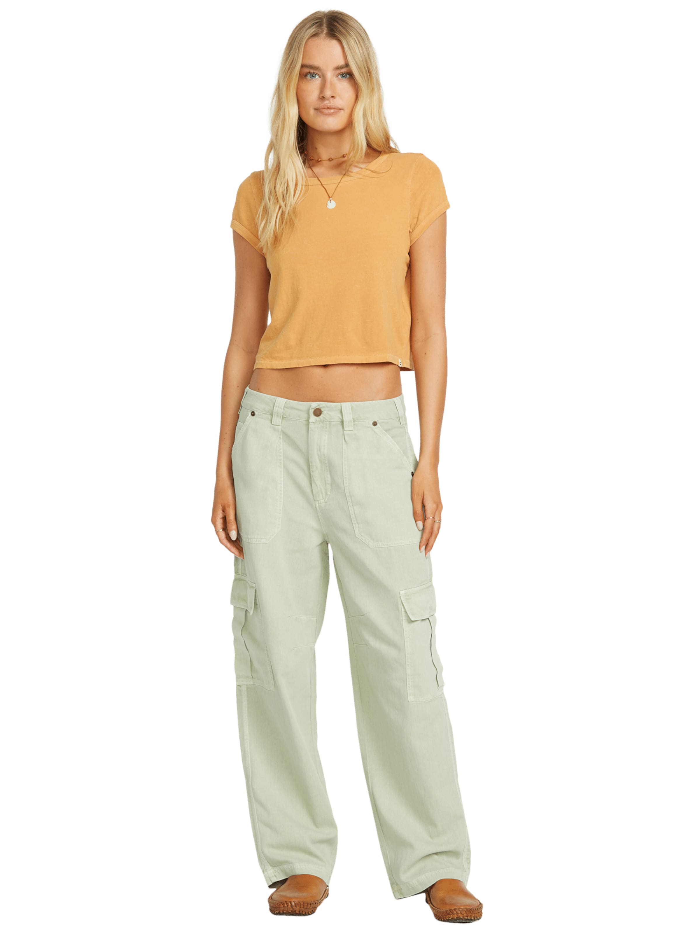 BILLABONG Regular Cargo Pants 'Walk Along' in Green