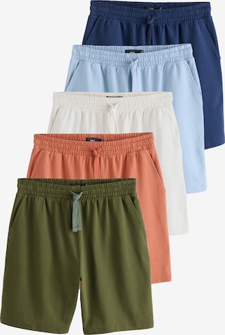 Next Loosefit Housut värissä sininen: etupuoli