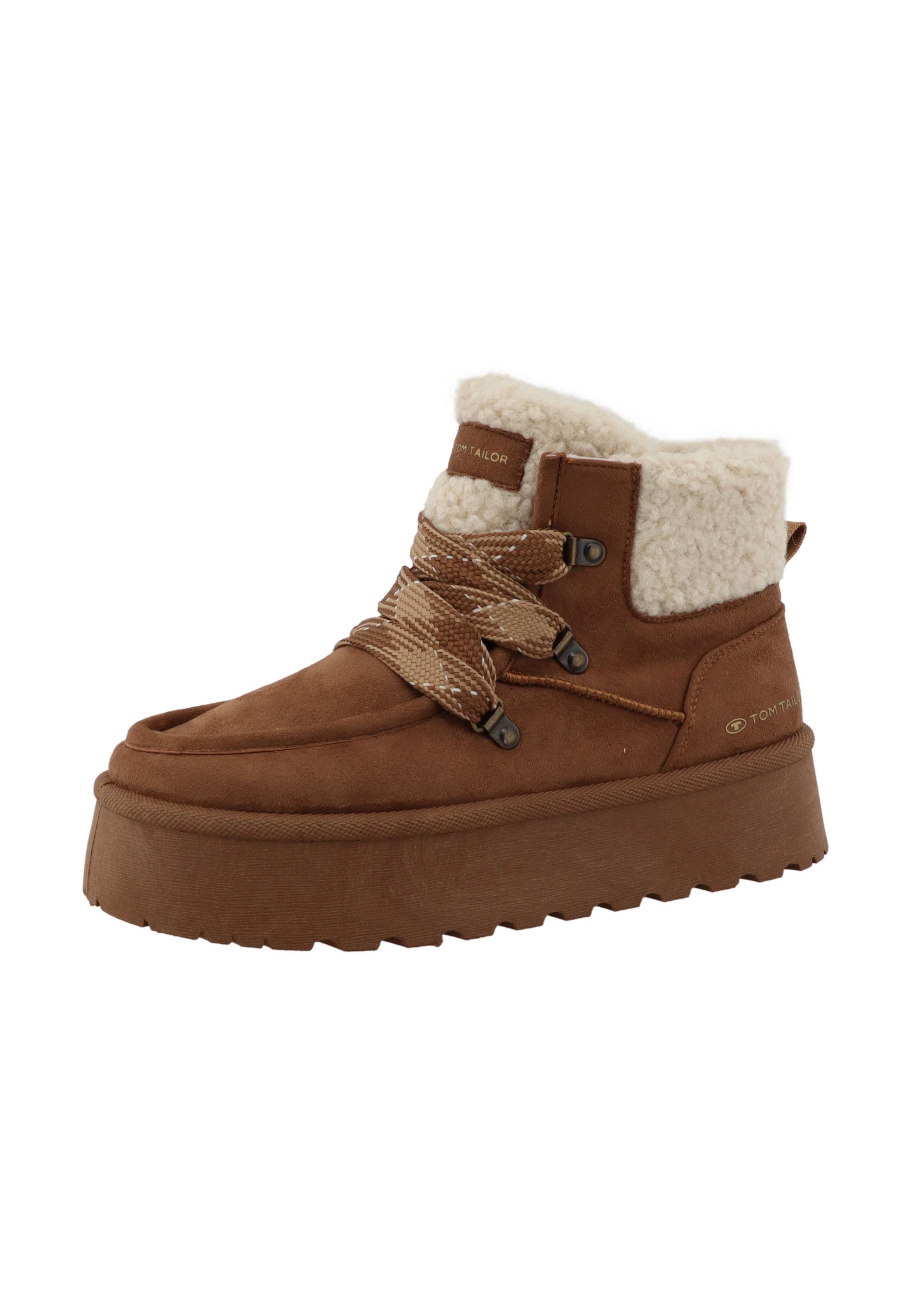 TOM TAILOR Bottes en 36 en beige / marron, Vue avec produit