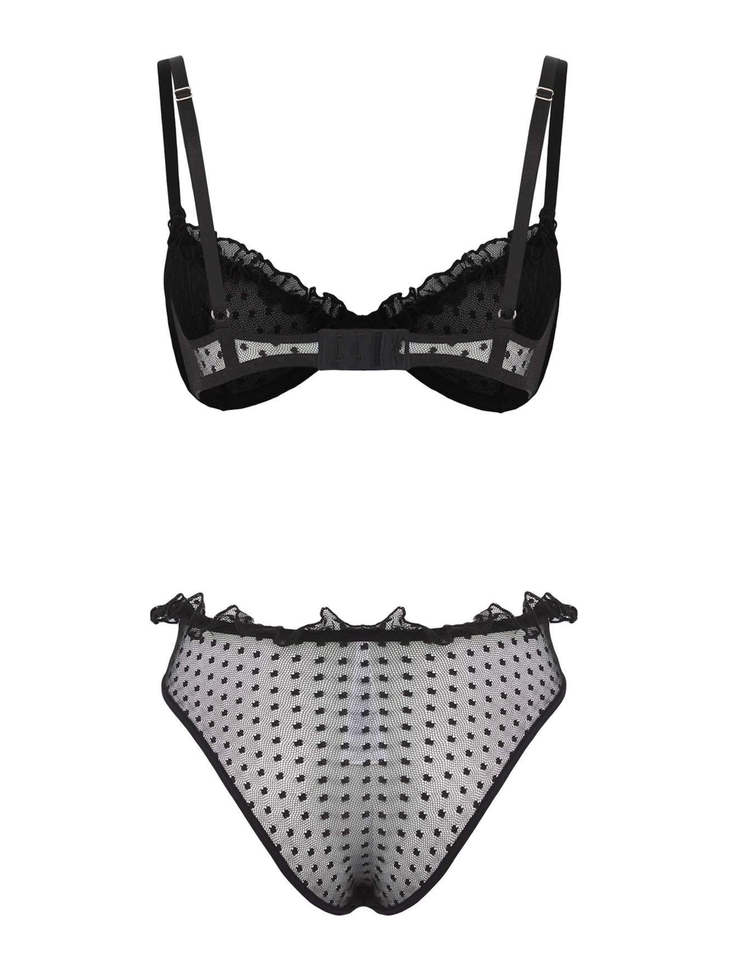 Trendyol - Clásico Conjuntos de ropa interior en negro