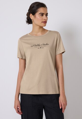 Street One Studio Shirt in Beige: front