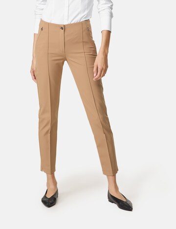 GERRY WEBER Slim fit Pants 'SAN꞉YA' in Beige: front