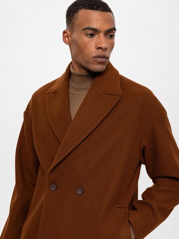 Manteau mi-saison Antioch en marron