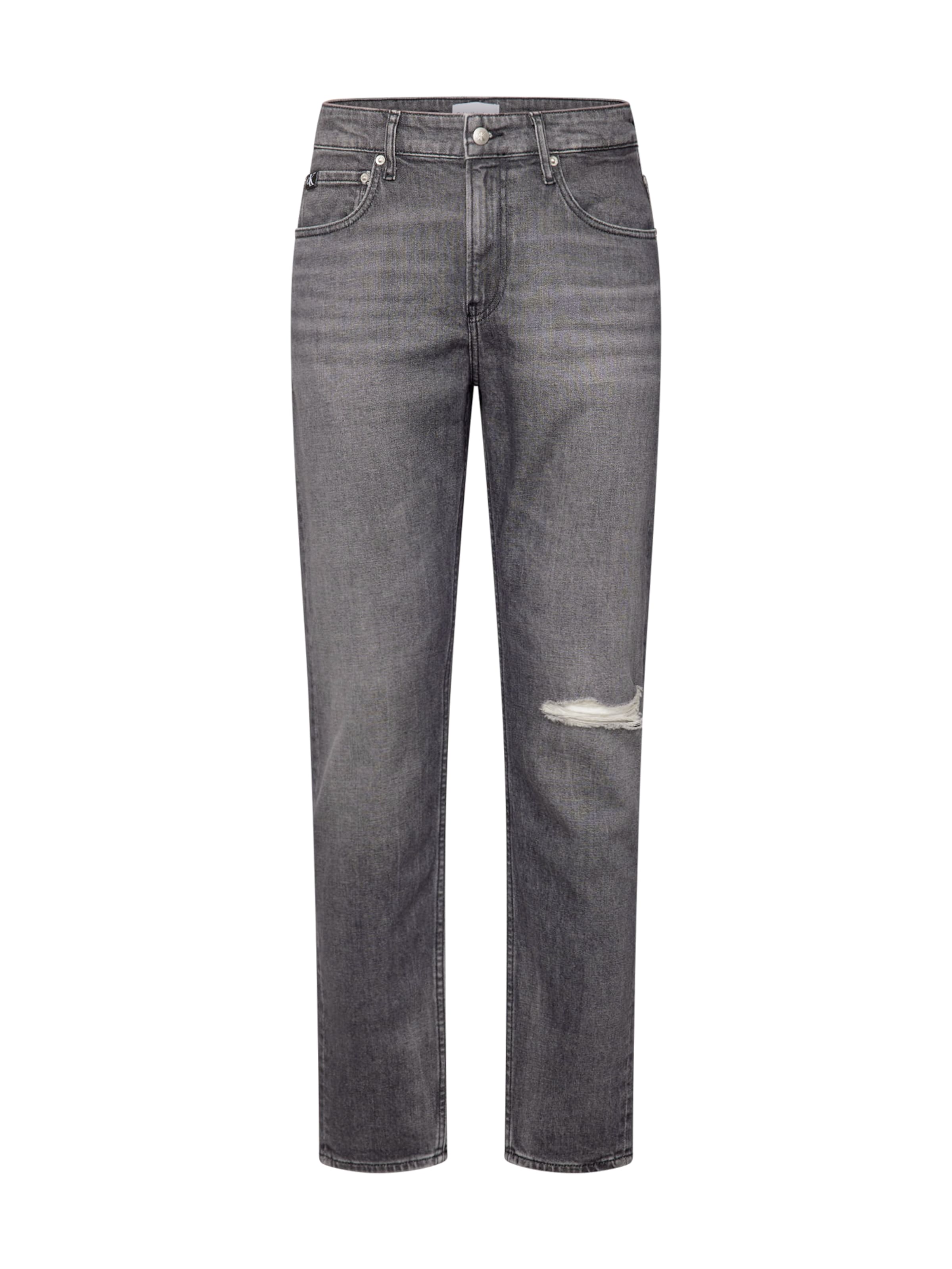 Calvin Klein Jeans Szabványos Farmer 'SLIM TAPER' - szürke: elől
