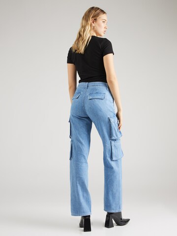 GUESS Loosefit Cargojeans 'KORI' in Blauw