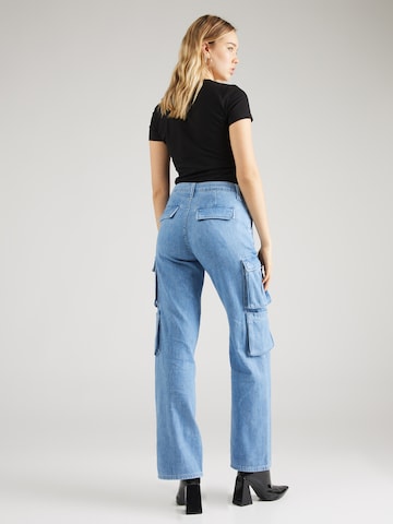 GUESS Loose fit Cargo jeans 'KORI' in Blue