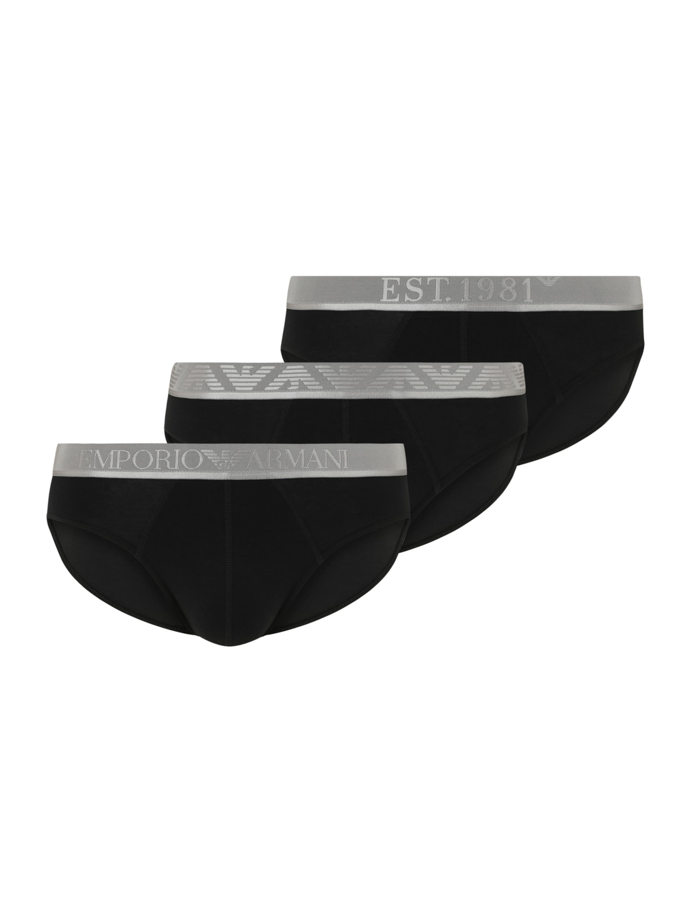 Emporio Armani Trosa i svart: framsida