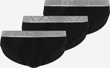 Emporio Armani Alushousut värissä musta: etupuoli