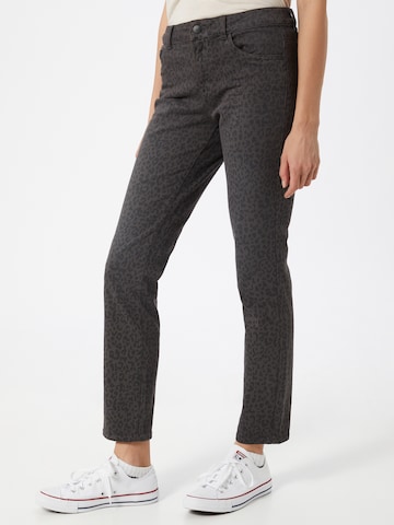 Coupe slim Jean 'Alexa' TOM TAILOR en gris : devant