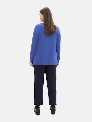 Tom Tailor Women + Regular Панталон в синьо