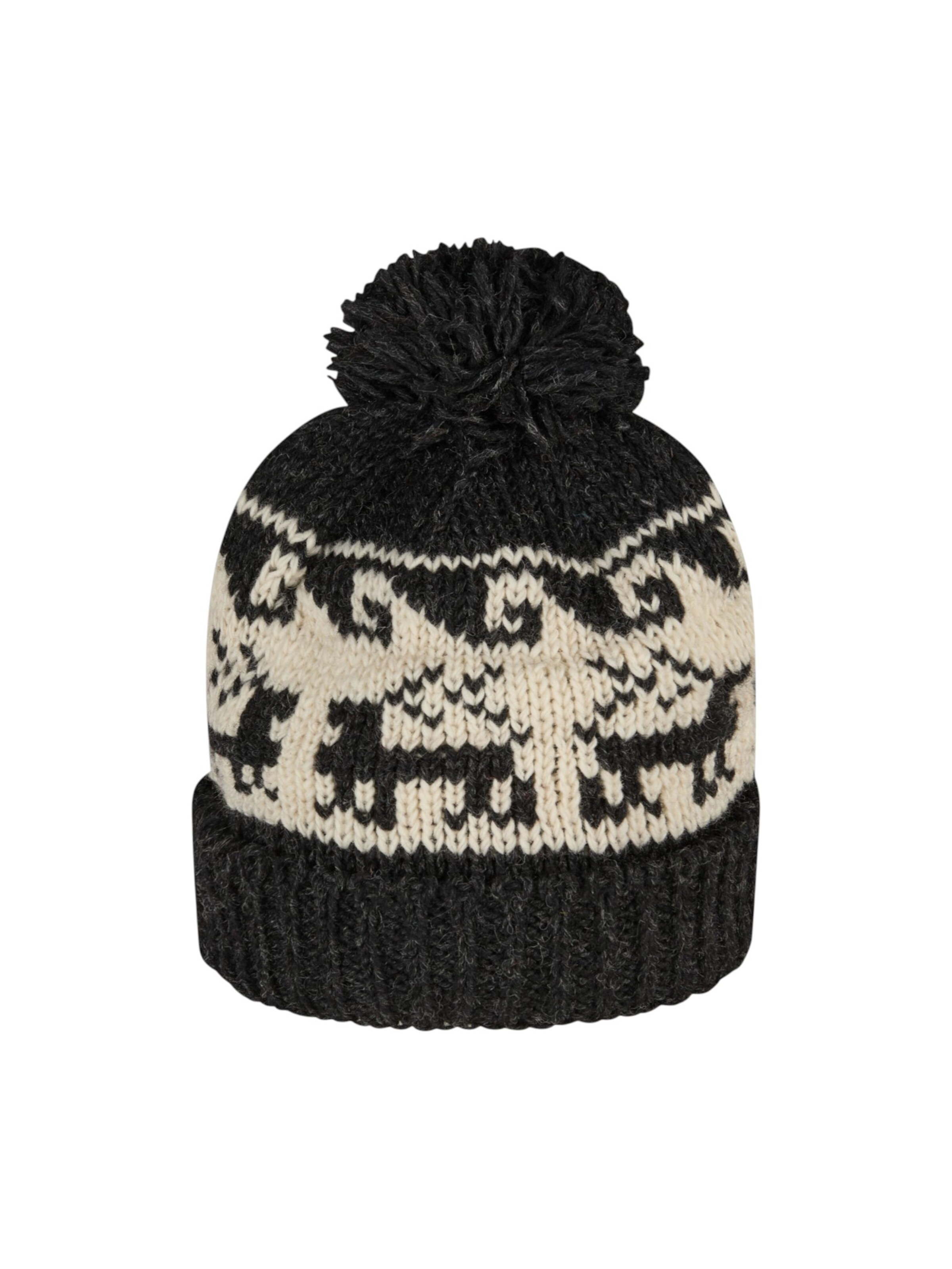 THC Natural Line Beanie 'THC 606' in Black