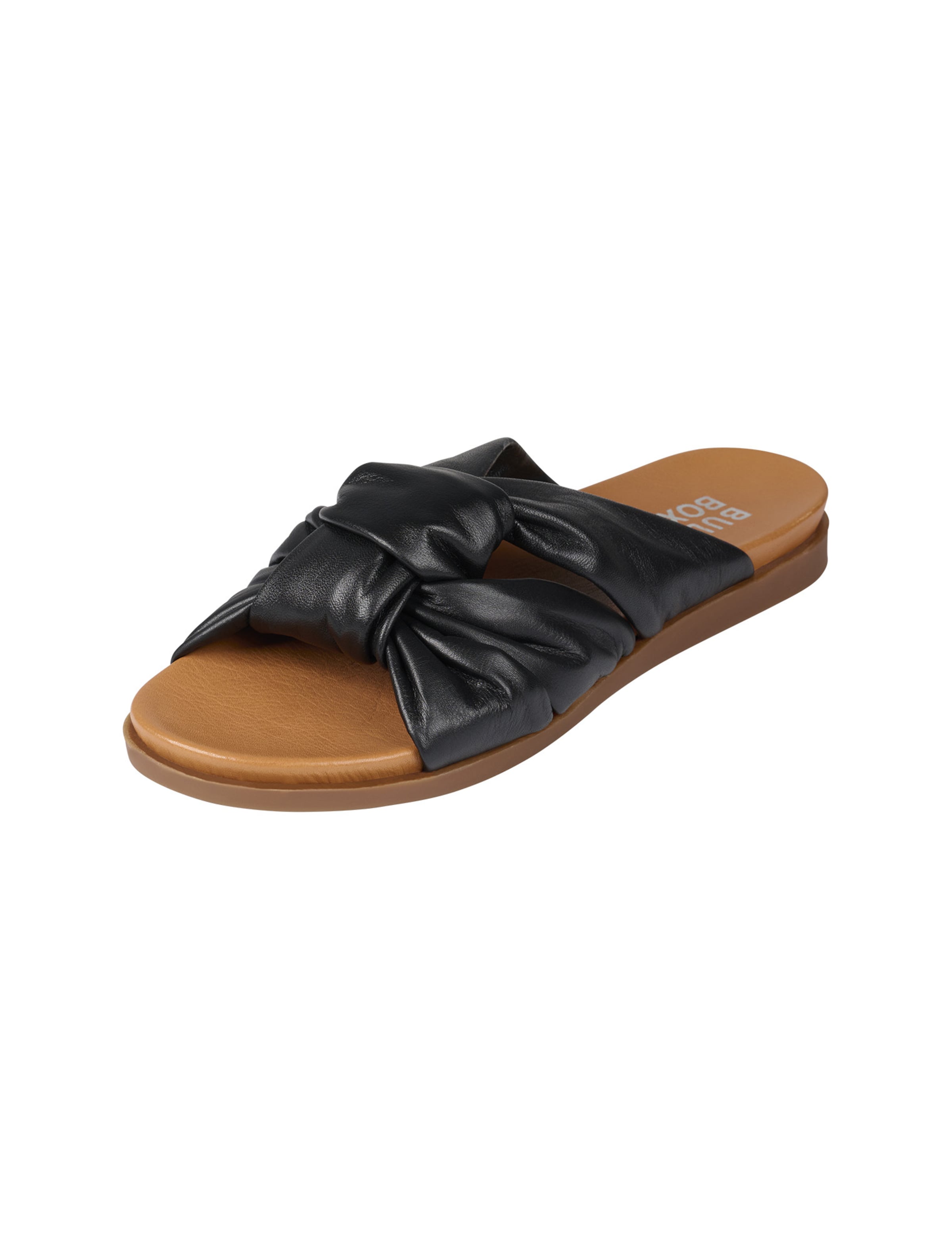 Mule BULLBOXER en noir : devant