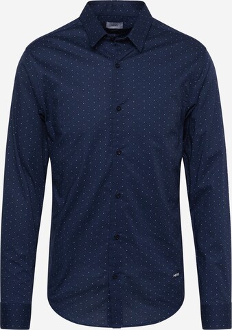 MEXX Regular fit Button Up Shirt in Blue: front