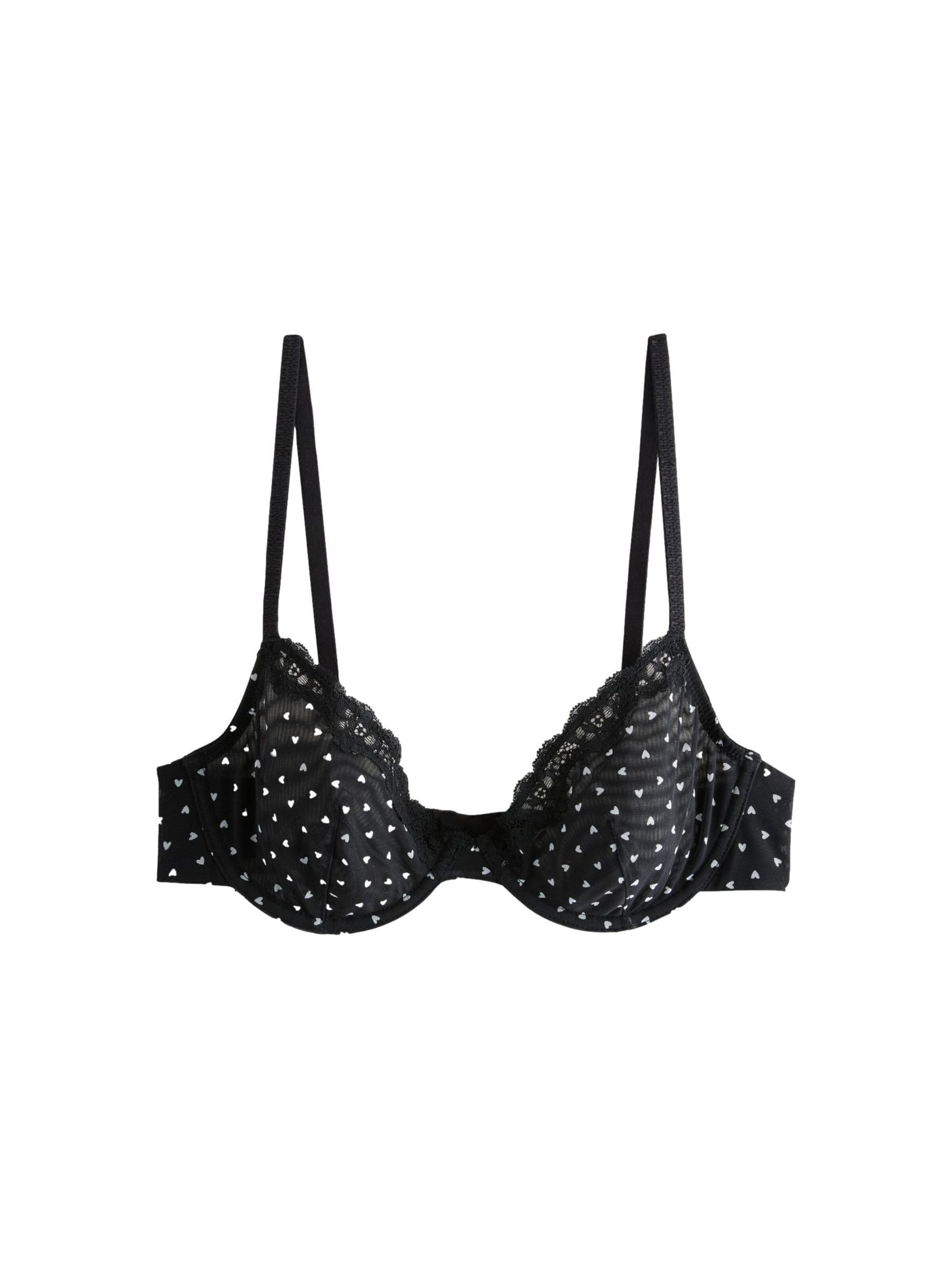 Classique Soutien-gorge Next en noir : devant