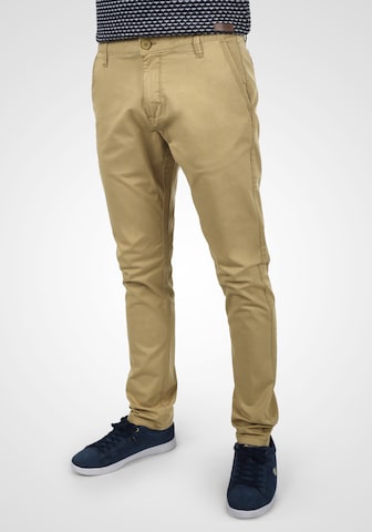 INDICODE JEANS - Regular Calças chino 'Penefal' em bege: frente