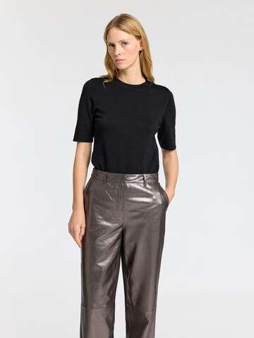 SELECTED Pullover 'Lura' in Schwarz: Vorderseite