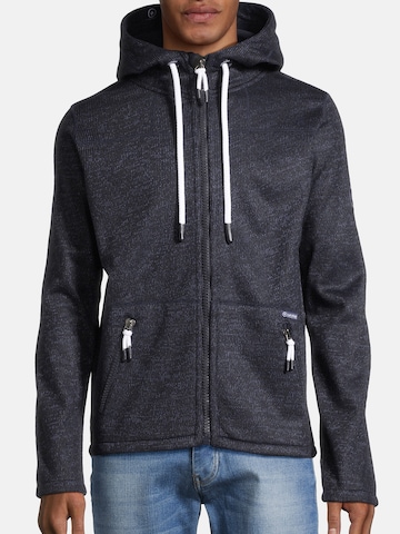 salzhaut Sweatvest 'HELGE' in Blauw