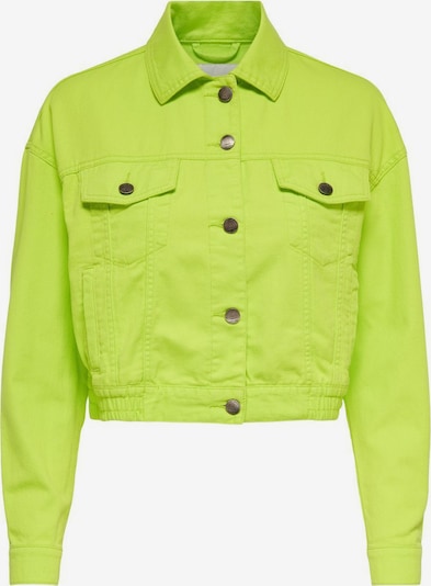 ONLY Veste mi-saison en vert fluo, Vue avec produit